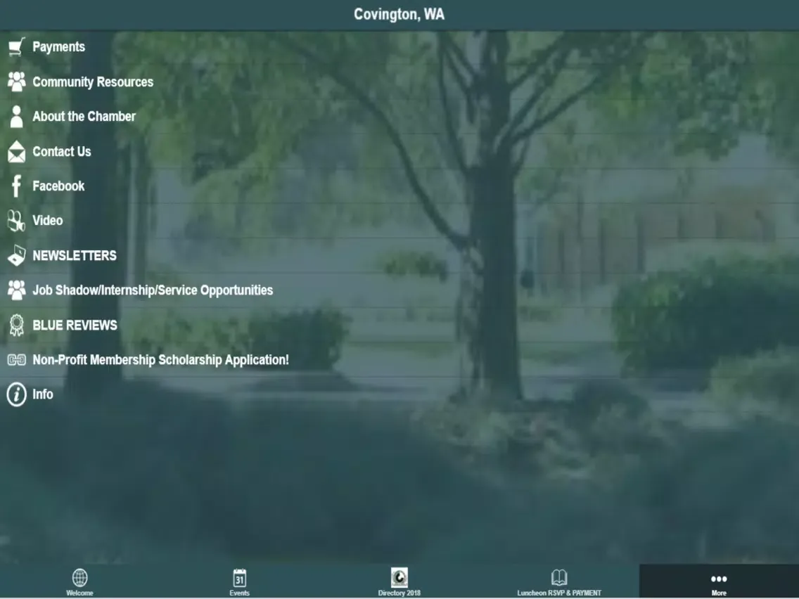 Covington Community App iPad  سکرین شاٹس