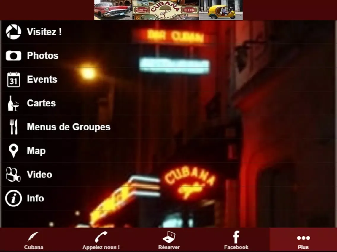 صور Cubana Café app iPad 