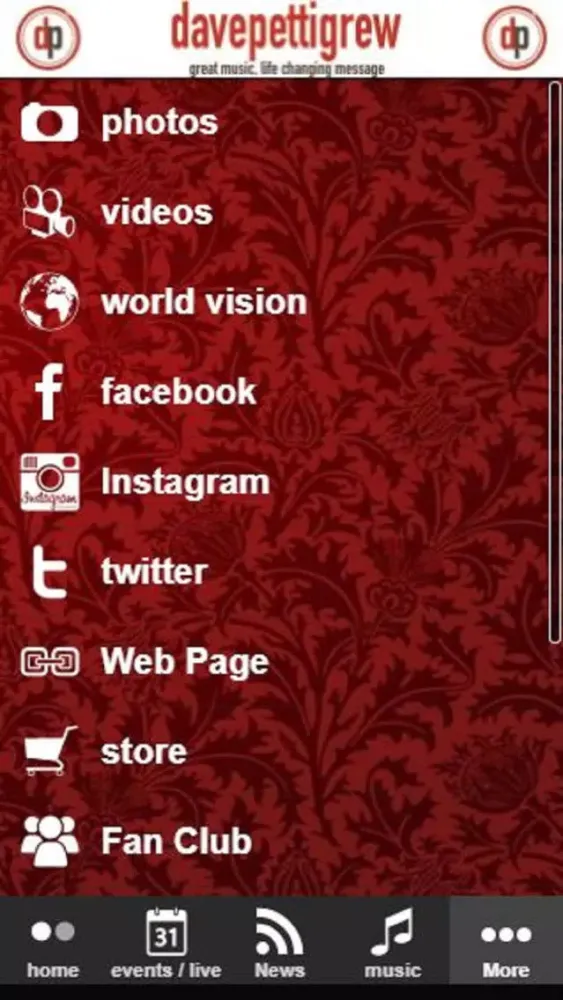 davepettigrew App Ekran Görüntüleri