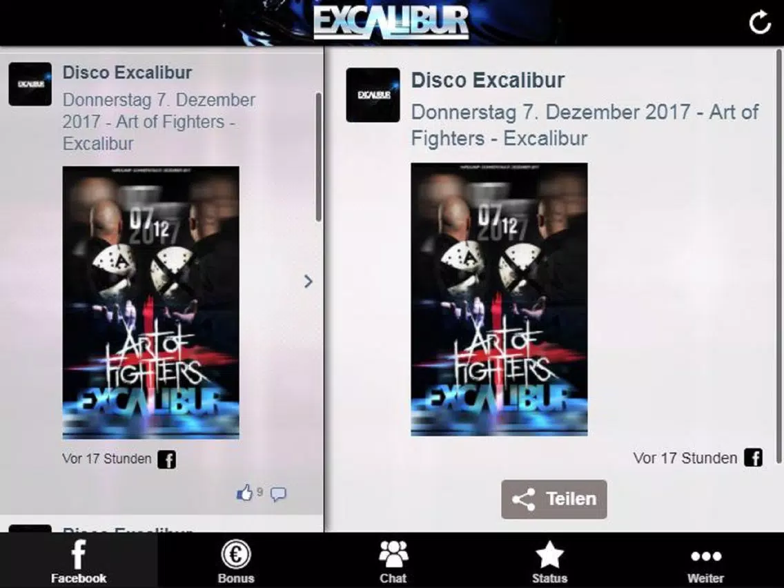 صور Disco Excalibur-Ybbs iPad 