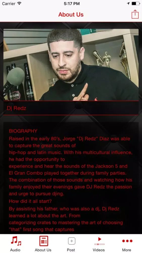 Ảnh chụp màn hình của Dj redz