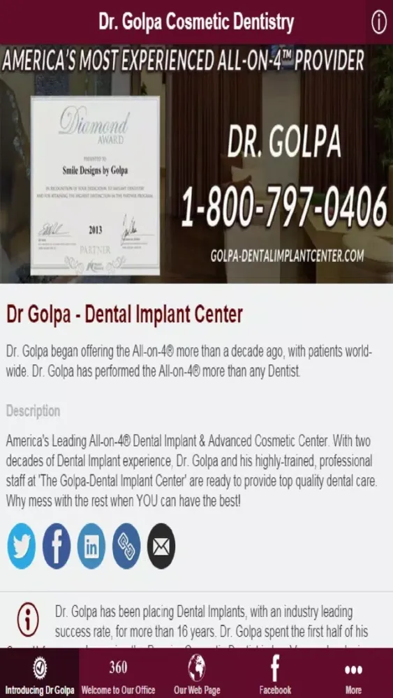 Dr Golpa Cosmetic Dentistry应用截图