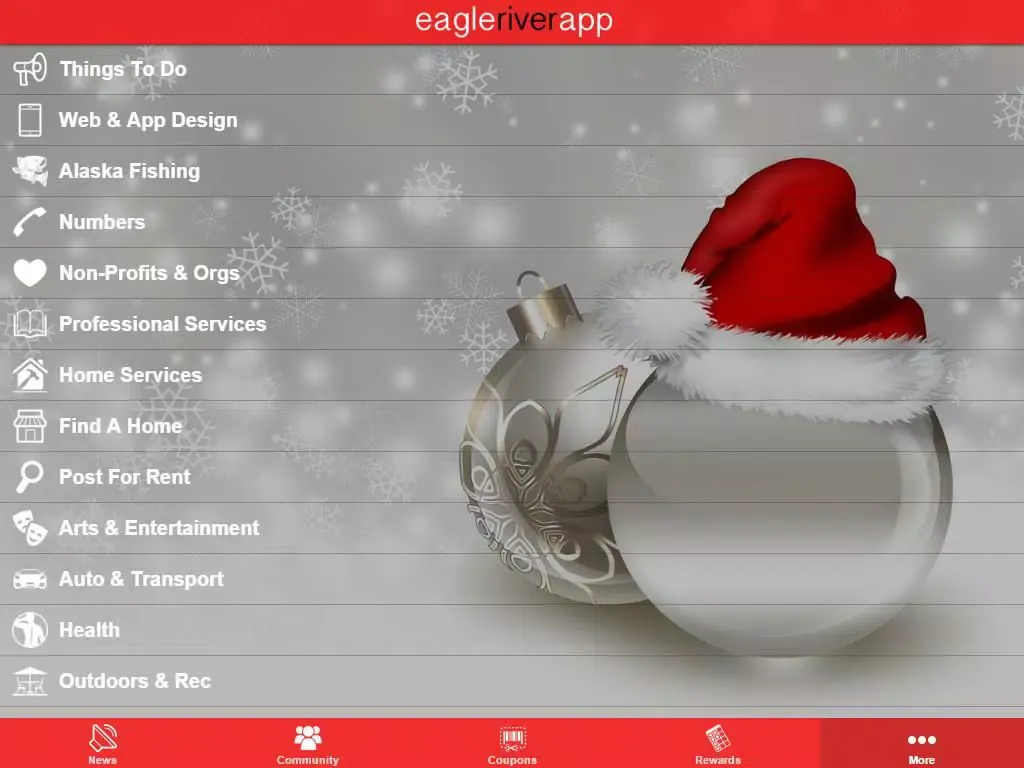 Eagle River App iPad  スクリーンショット