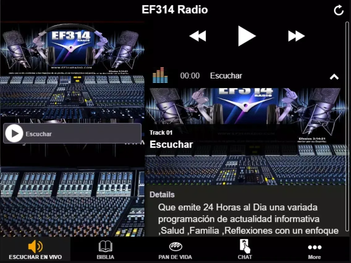 EF314 Radio. iPad  স্ক্রিনশট
