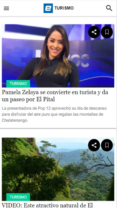 Capturas de pantalla de elsalvador.com