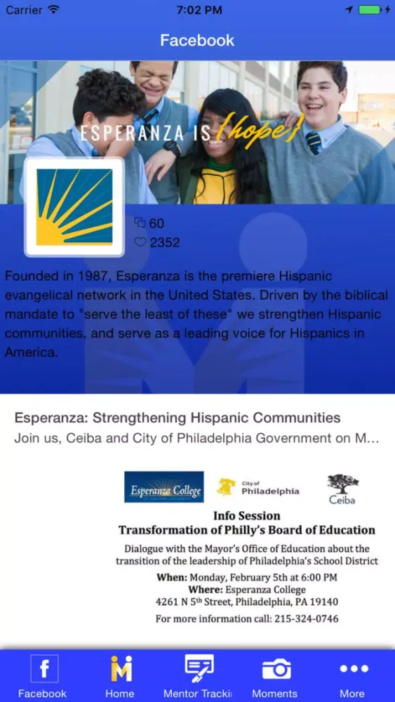 Esperanza Mentors應用截圖