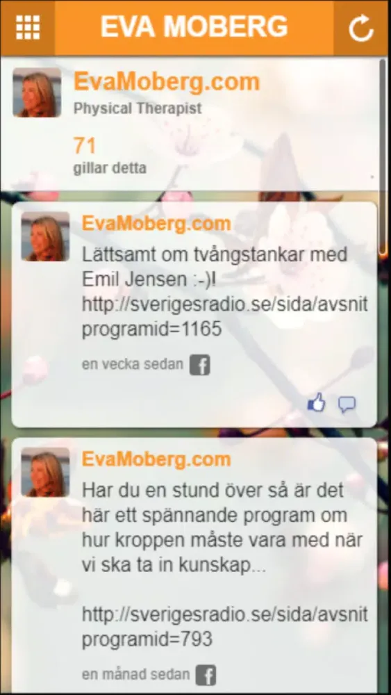 Capturas de pantalla de EVA MOBERG