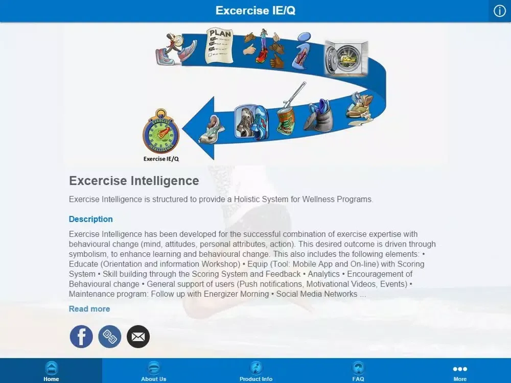 Excercise Intelligence iPad  سکرین شاٹس