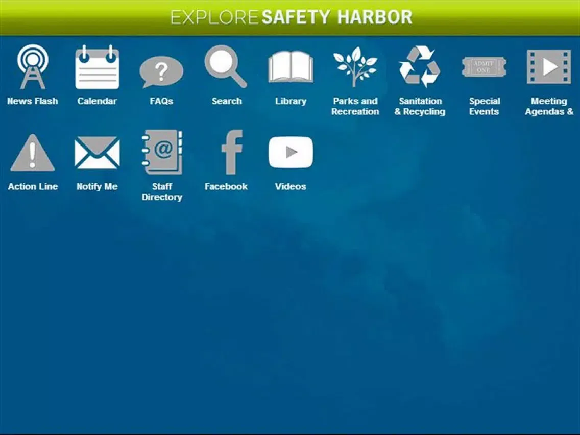 Explore Safety Harbor iPad  Screenshots