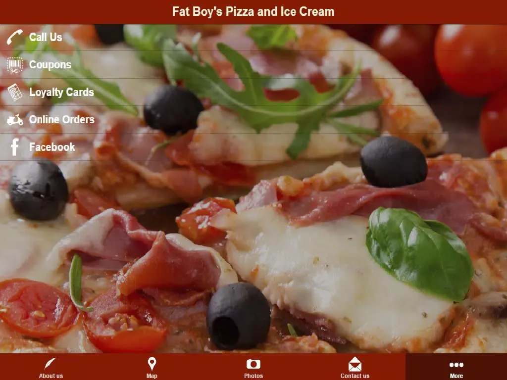 ภาพหน้าจอของ Fat Boy's Pizza iPad 