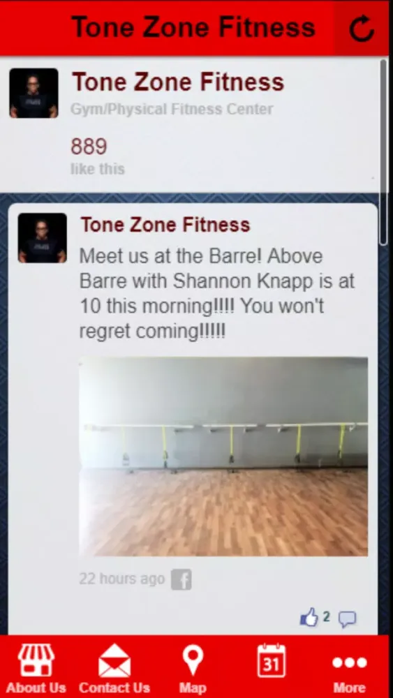 Скриншоты Tone Zone Fitness