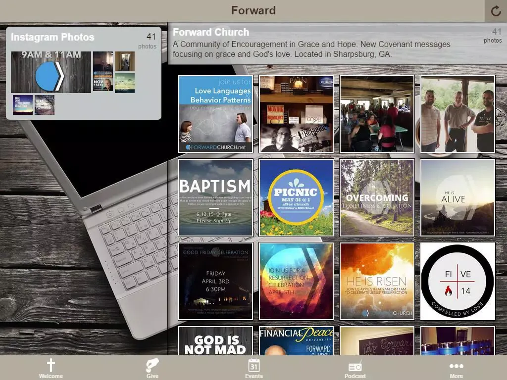 Capturas de pantalla de Forward Church Atlanta iPad 