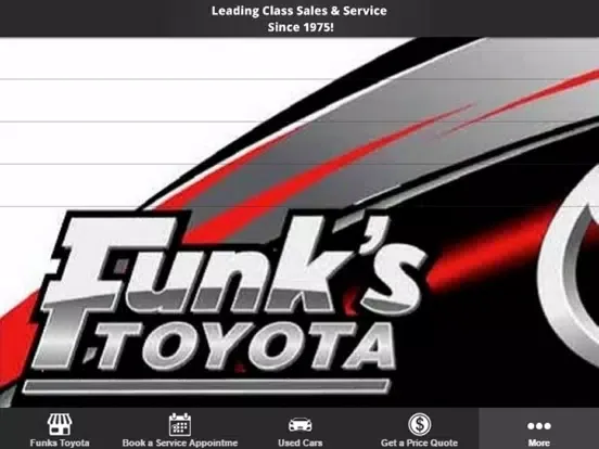 Funks Toyota iPad 应用截图