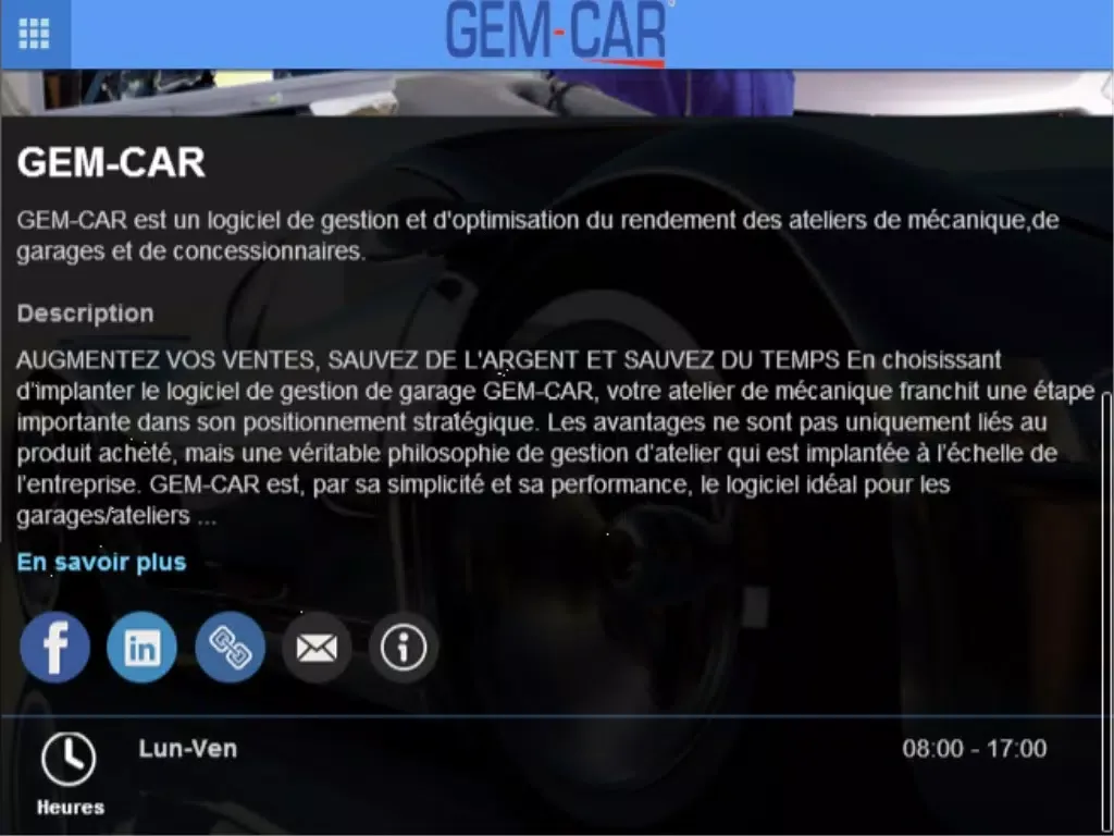 Screenshot di GEM-CAR MOBILE iPad 