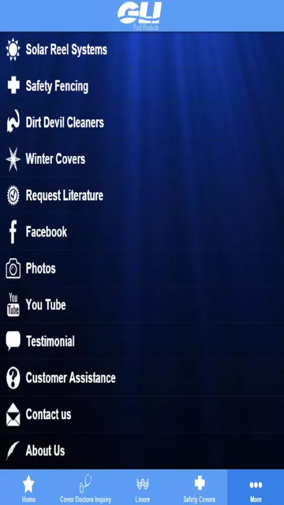 Capturas de pantalla de GLI Pool Products