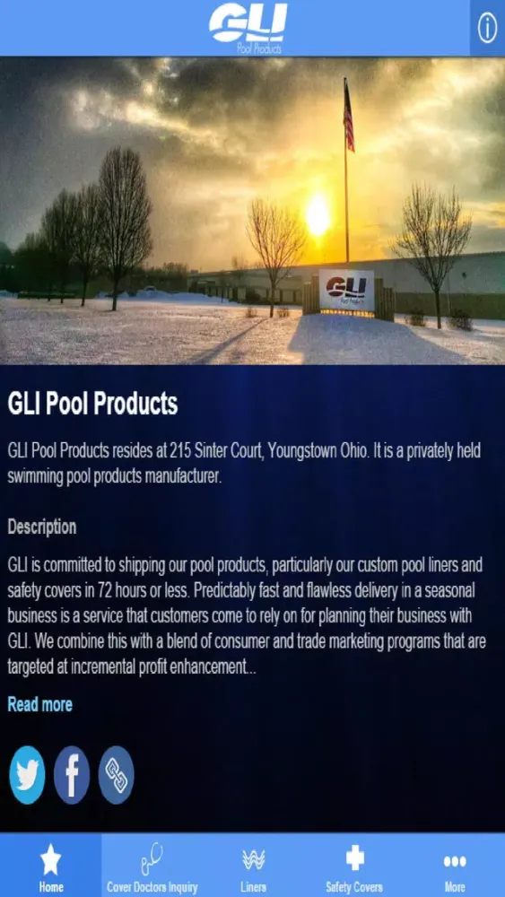 Capturas de pantalla de GLI Pool Products