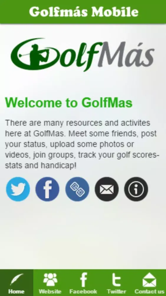 ภาพหน้าจอของ Golfmás