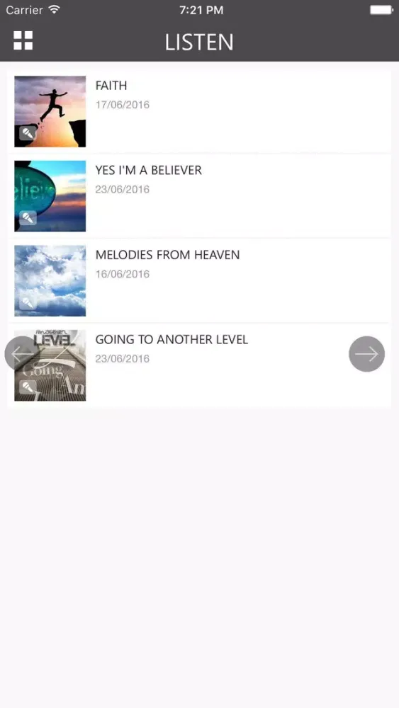 Capturas de pantalla de GNC App