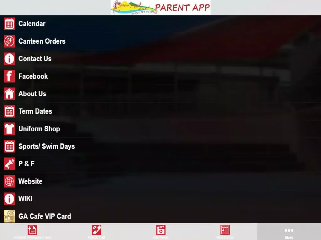 Guardian Angels Primary School App iPad  Ekran Görüntüleri
