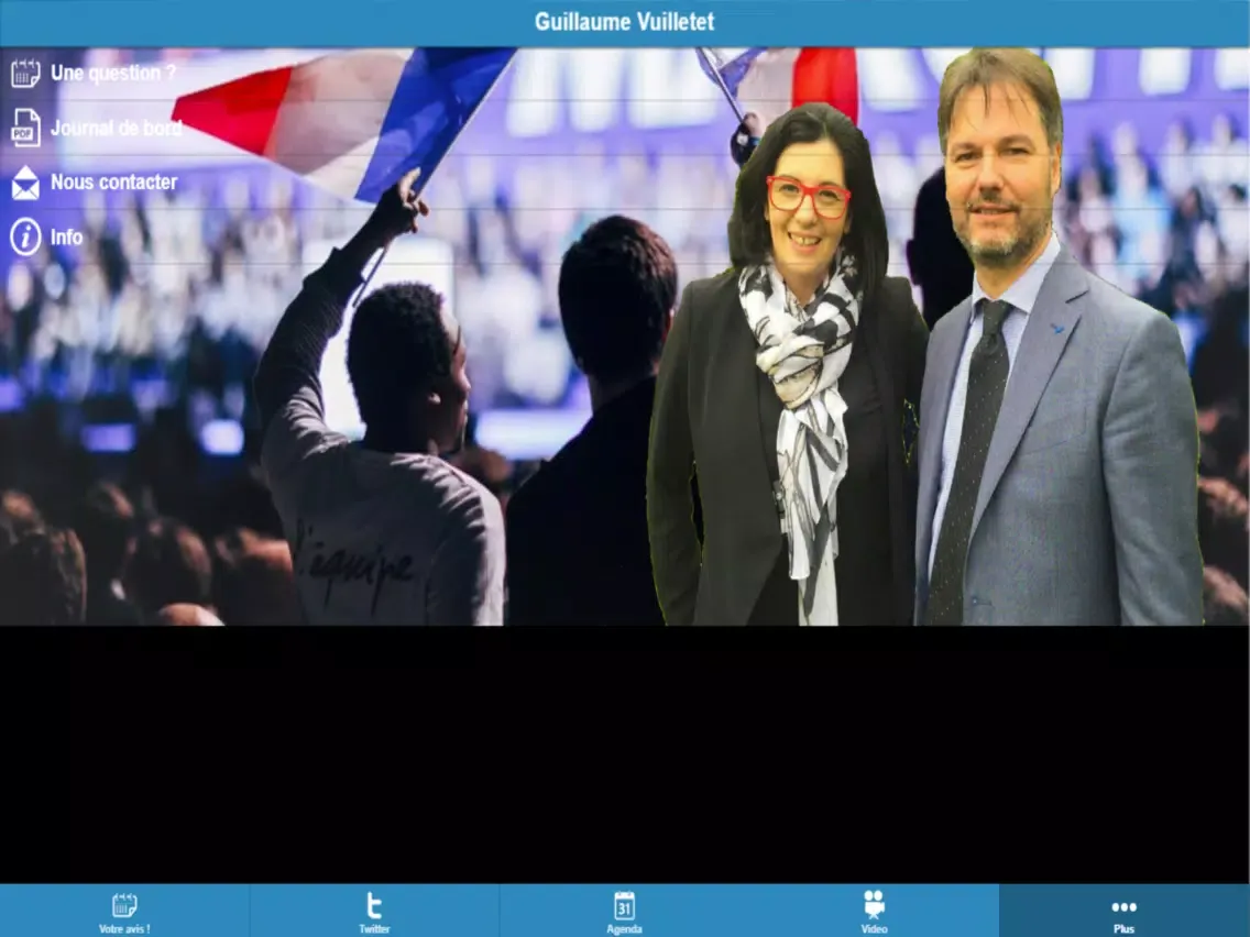 Captures d'écran de Guillaume Vuilletet iPad 