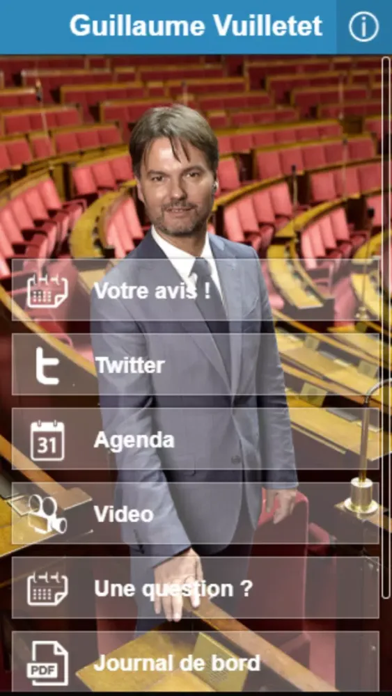 Captures d'écran de Guillaume Vuilletet