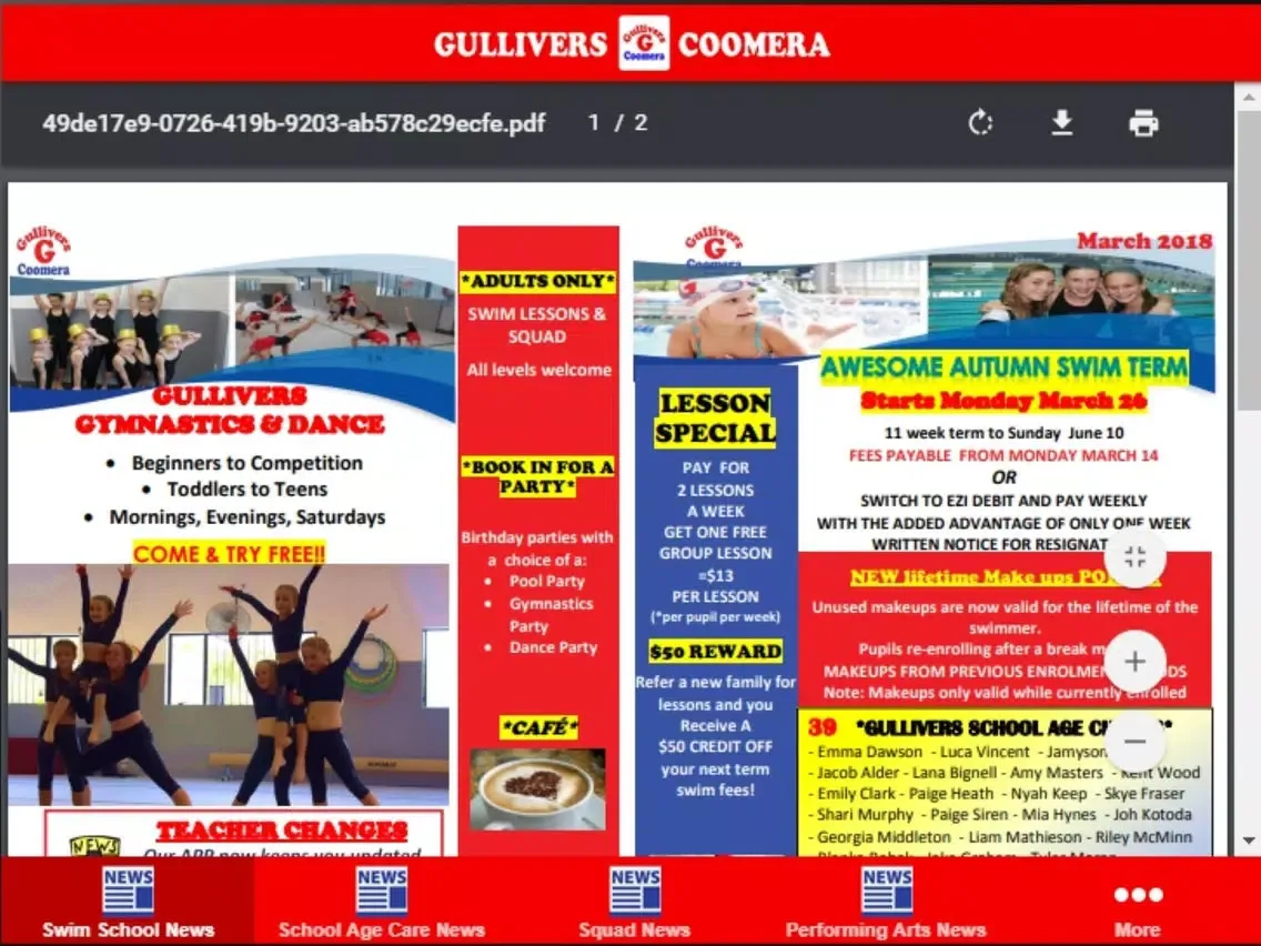 Gullivers iPad  سکرین شاٹس