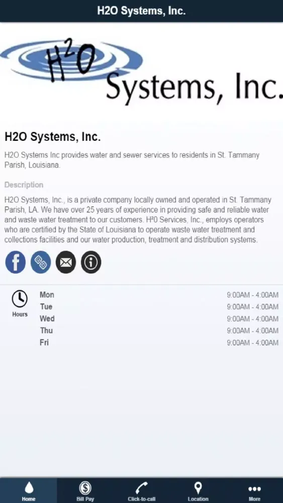 Скриншоты H2O Systems, Inc.