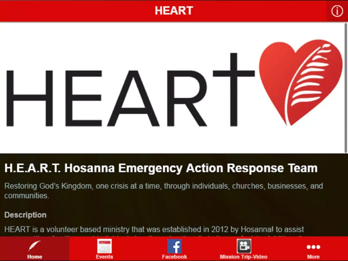 Ảnh chụp màn hình của HEART Hosanna! iPad 