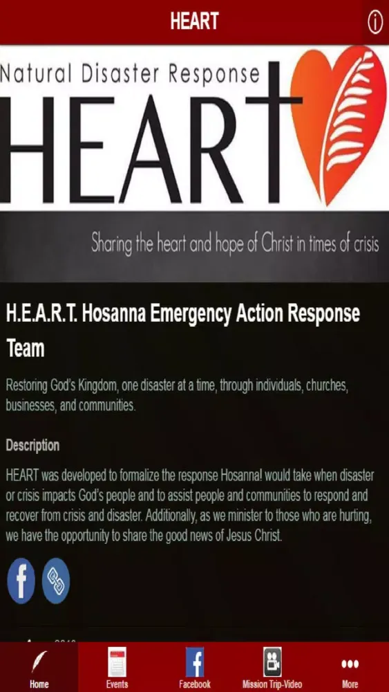 Ảnh chụp màn hình của HEART Hosanna!