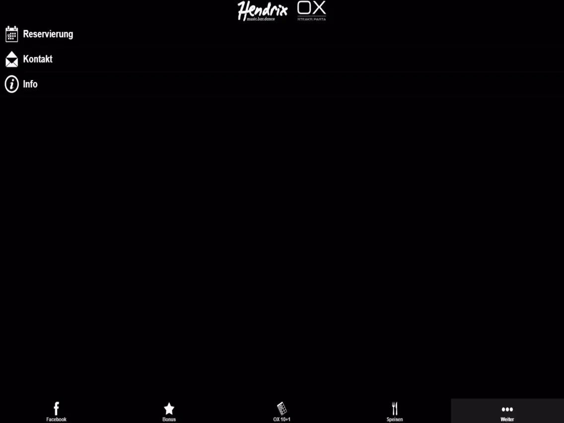 Hendrix und OX Wels iPad  Ekran Görüntüleri