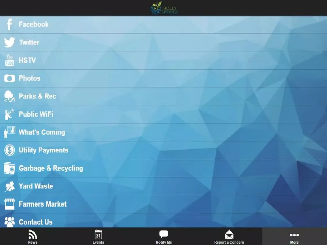 Holly Springs iPad  スクリーンショット
