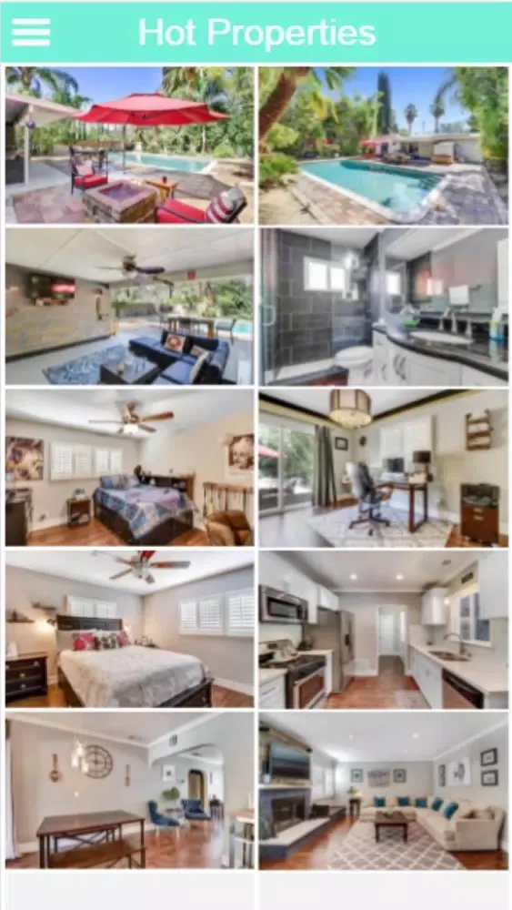 Capturas de tela do Hot Properties Real Estate