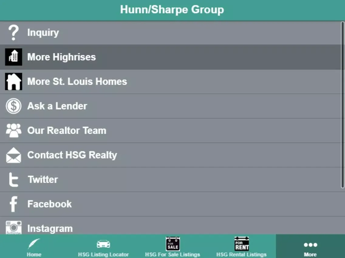 Capturas de pantalla de HSG Realty iPad 