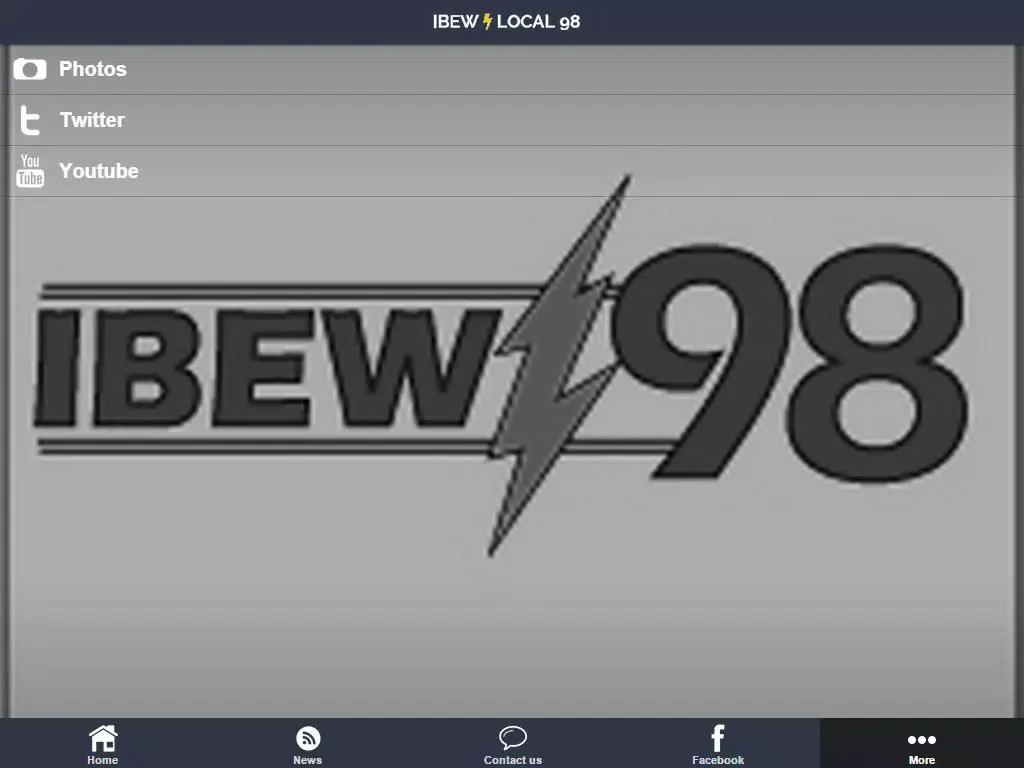 IBEW Local Union 98 iPad  स्क्रीनशॉट