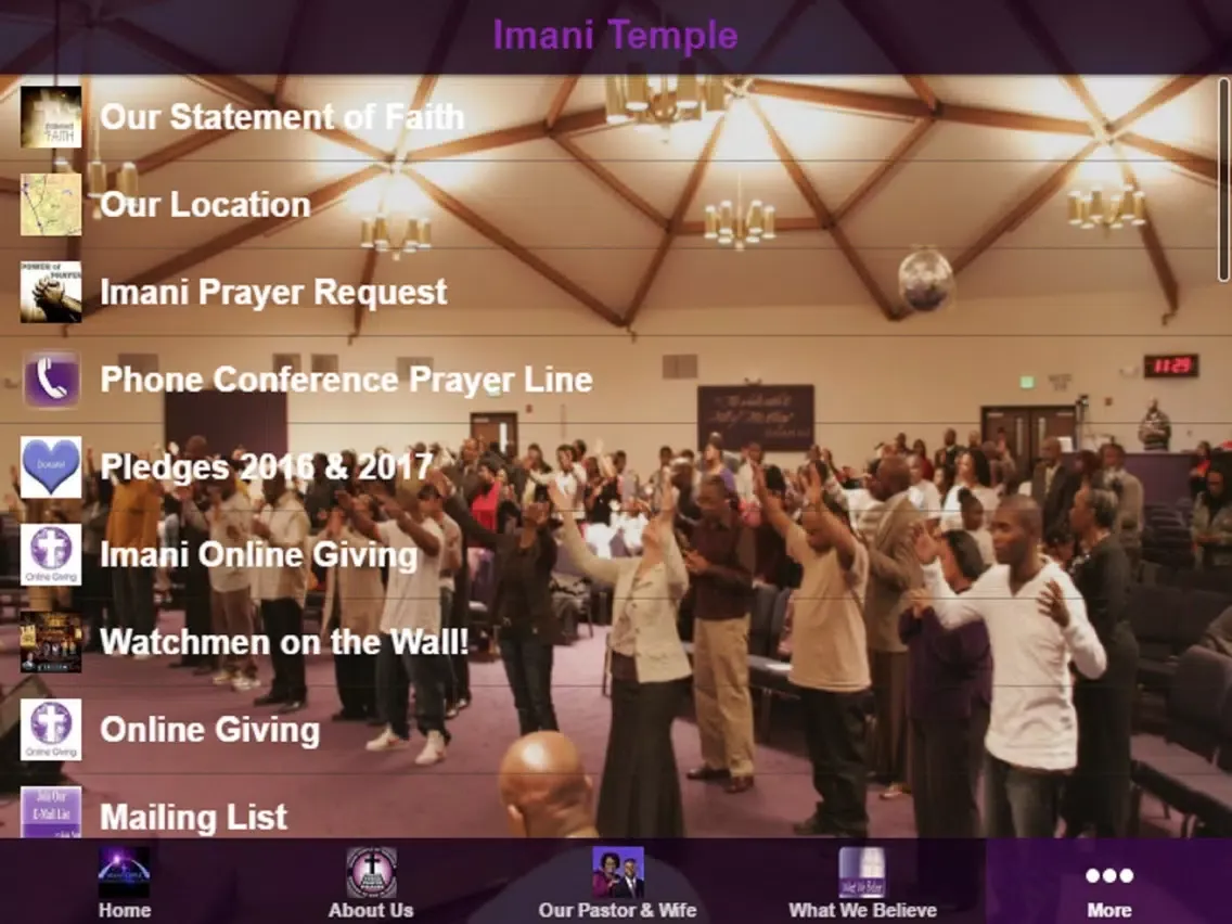 Imani Temple of Temecula iPad 應用截圖