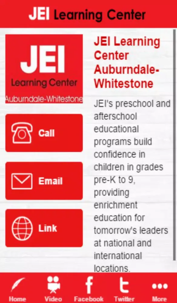 JEI Learning Center Auburndale - Whitestone スクリーンショット