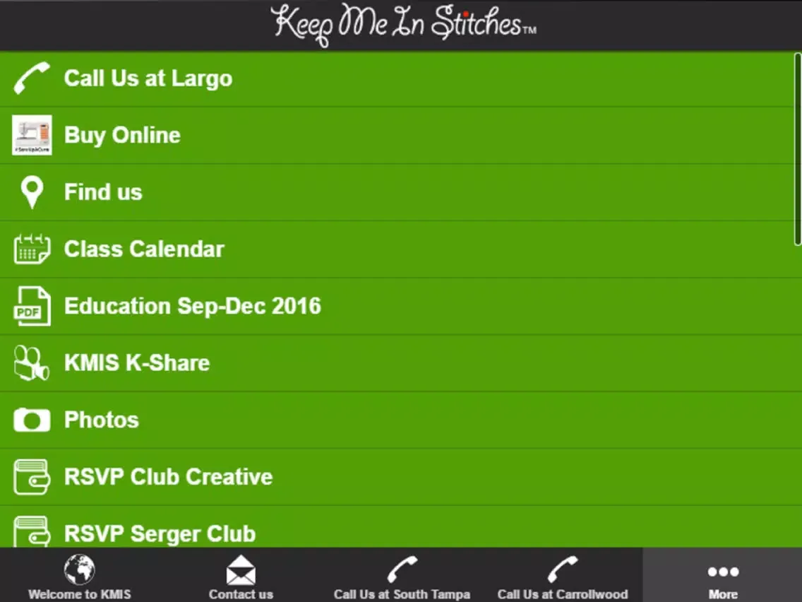 Screenshot di Keep Me In Stitches Florida iPad 