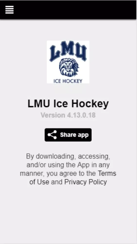 LMU Ice Hockey Screenshots