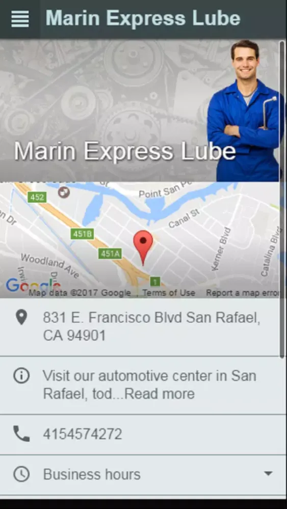 Capturas de pantalla de Marin Express Lube