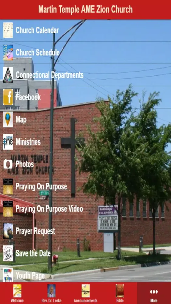 Tangkapan skrin Martin Temple AME Zion Church