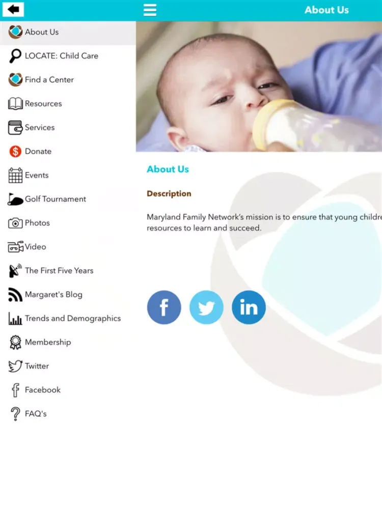 Maryland Family Network iPad  Screenshots