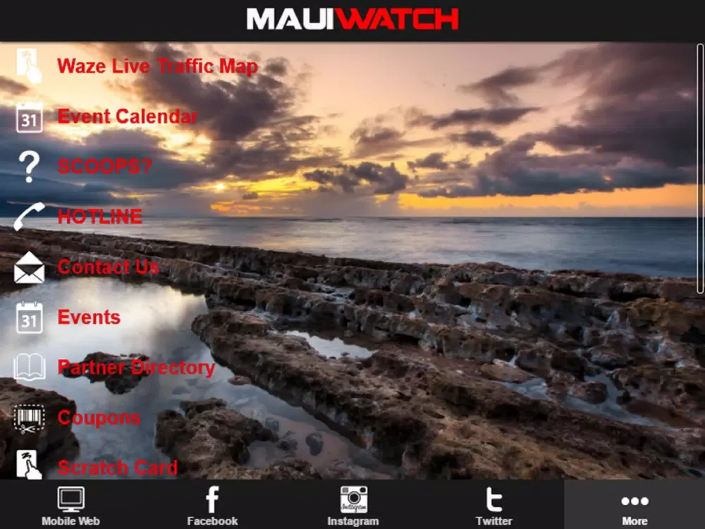 MAUIWatch iPad  Screenshots