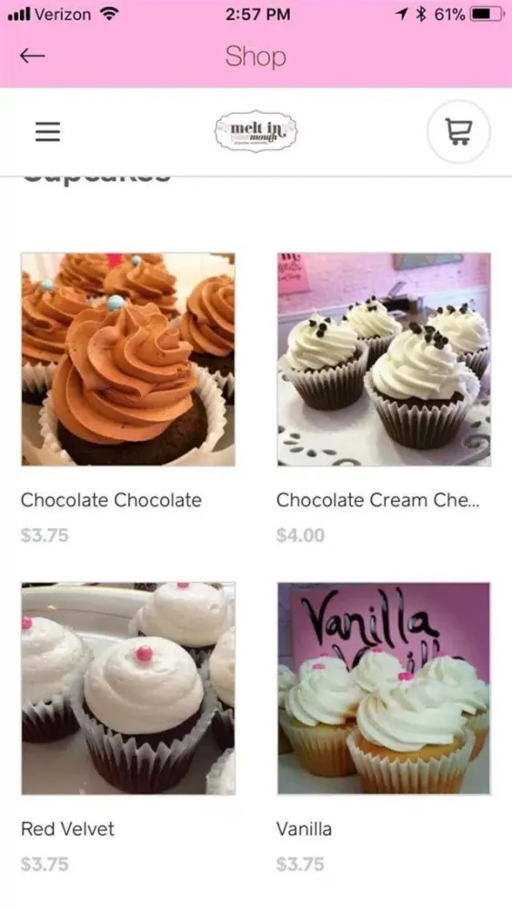 Melt In Your Mouth Cupcakes سکرین شاٹس