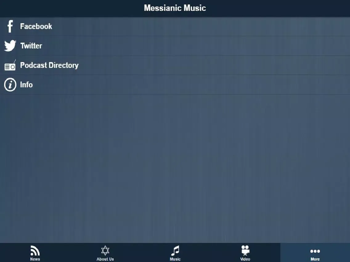 Скриншоты Messianic Jewish Music iPad 