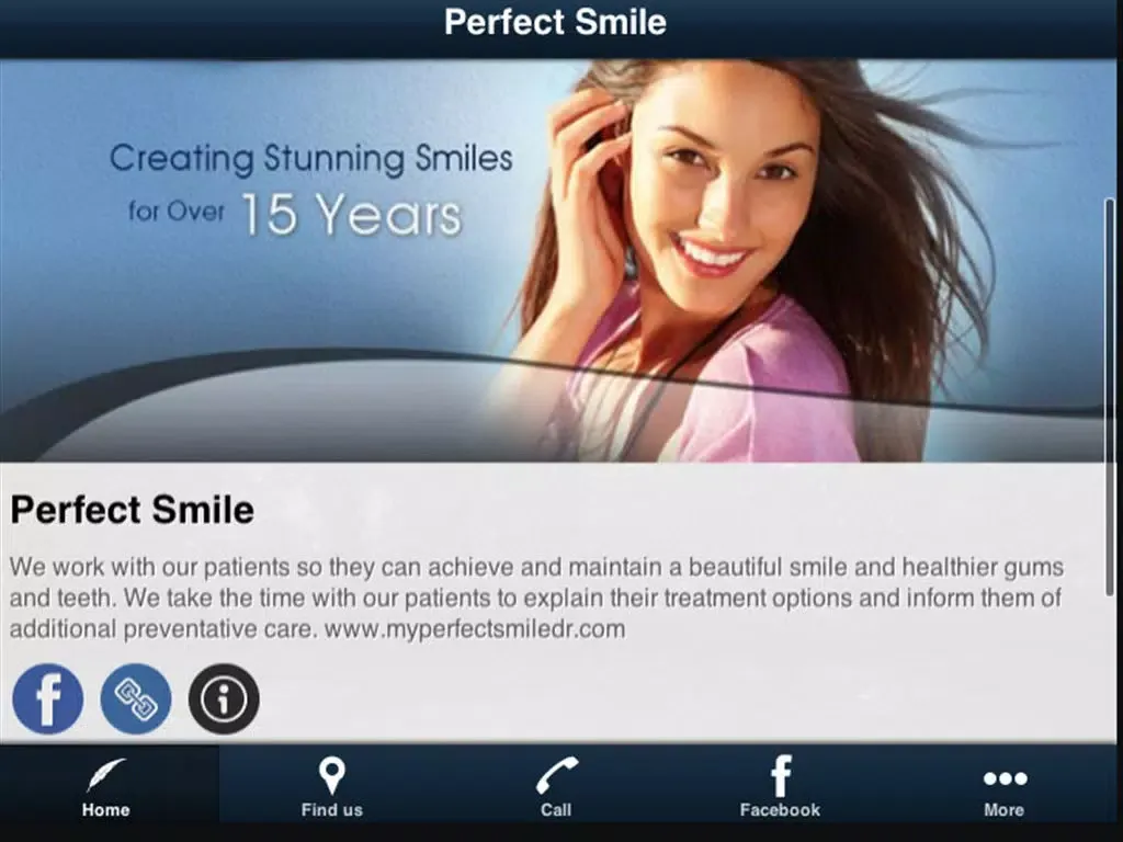 Screenshot di Perfect Smile App iPad 