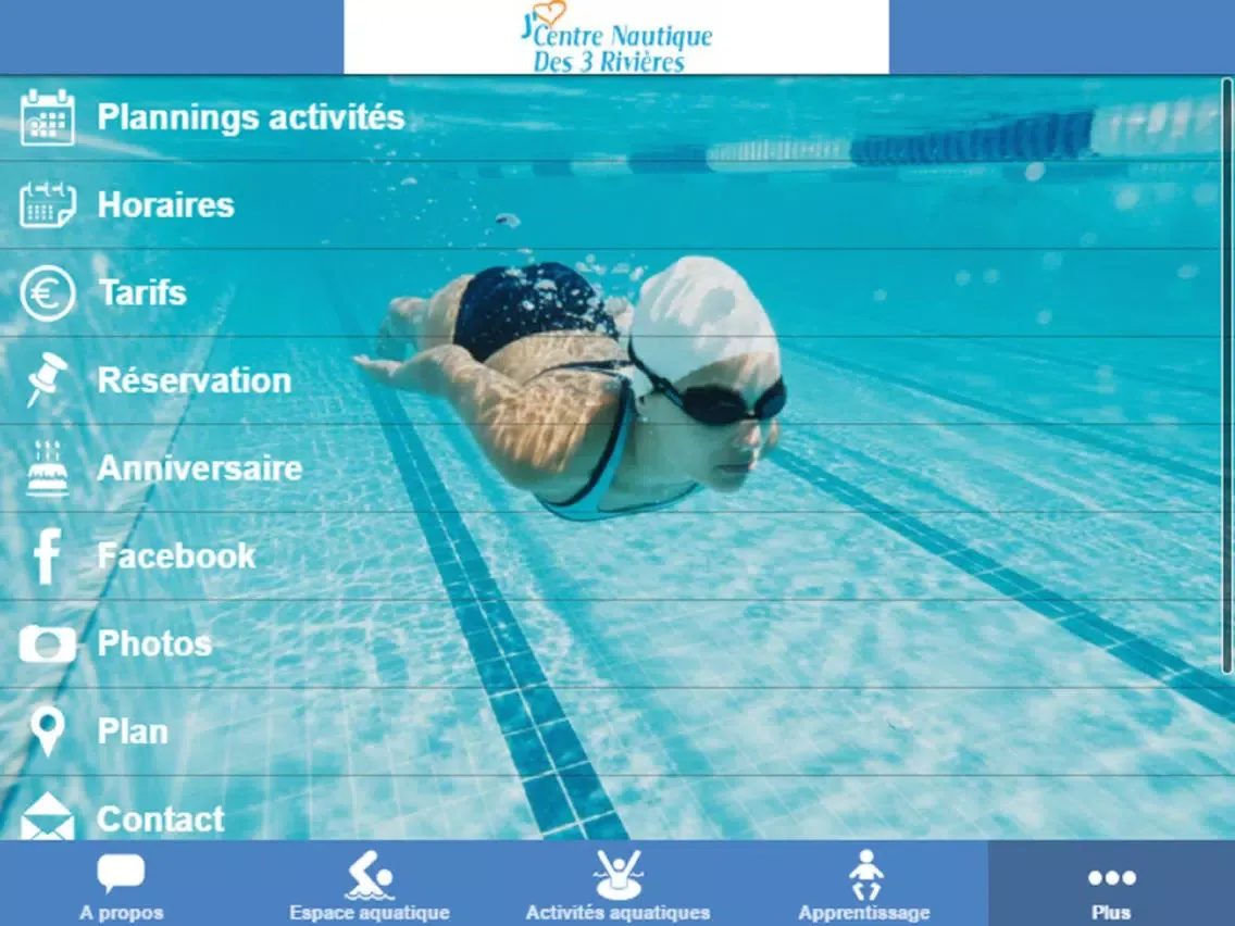 Centre Nautique des 3 Rivières iPad  स्क्रीनशॉट