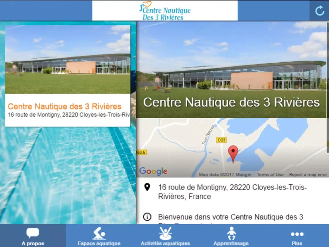 Centre Nautique des 3 Rivières iPad  स्क्रीनशॉट