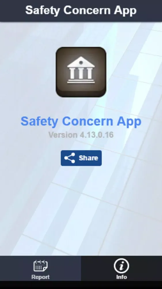 Captures d'écran de Safety Concern App