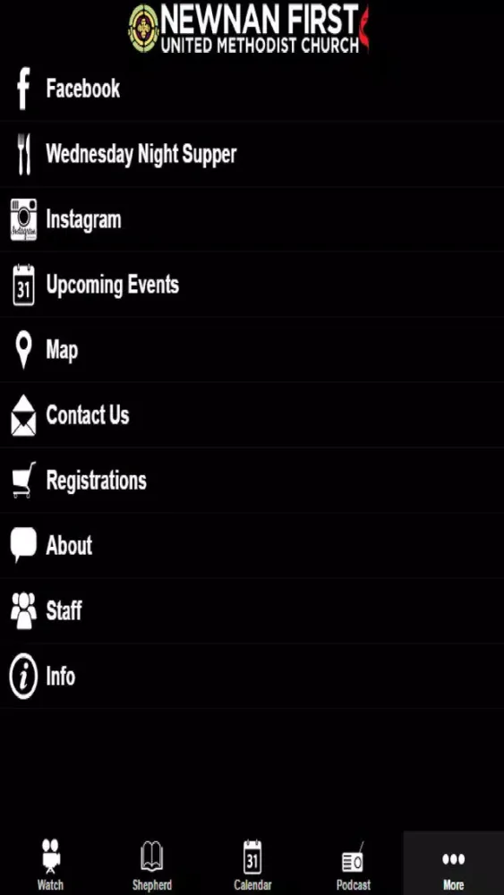 Capturas de pantalla de Newnan FUMC