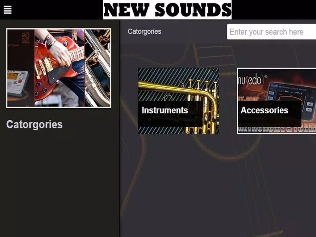 Zrzuty ekranu New Sounds iPad 